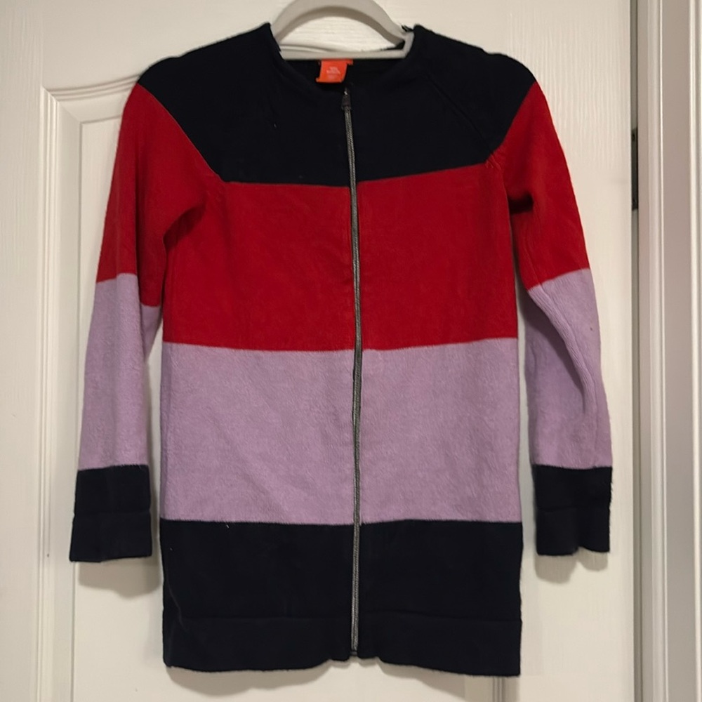 Zip up girl dress/cardigan